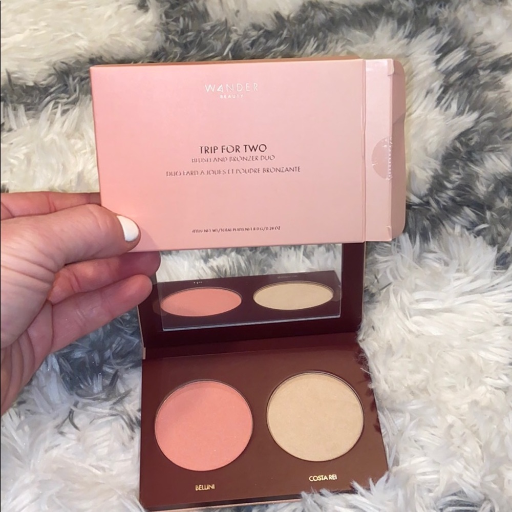 Blush and bronzer